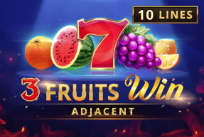 3 Fruits Win: 10 lines